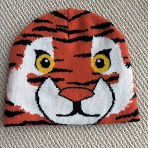 Clemson Tigers Zoozatz Tiger Acrylic Winter College Beanie Hat Cap Knit